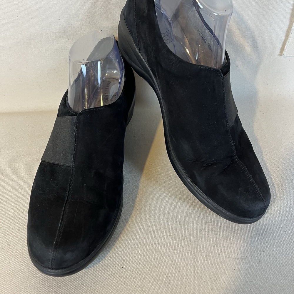 Waldlaufer Women's‎ Black Suede Shoe 9.5 Comfort Supportive Style Work Going Out